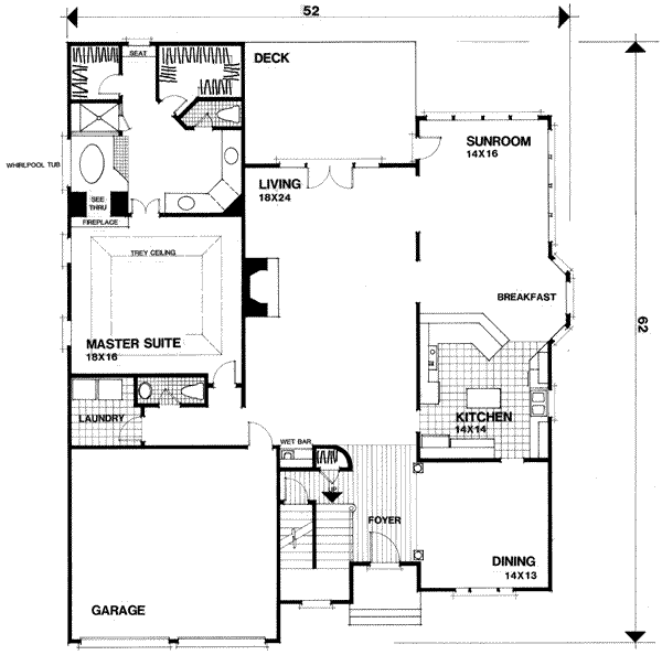 Main Floor Plan: 4-233