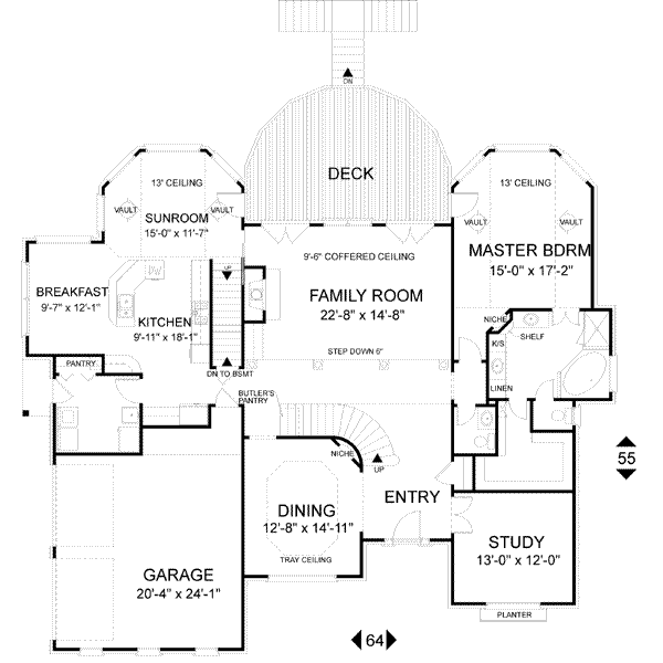 Main Floor Plan: 4-234