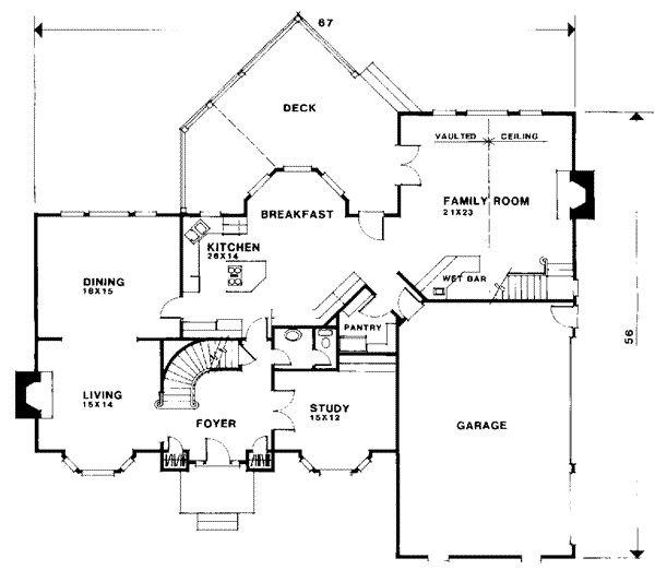 Main Floor Plan: 4-235