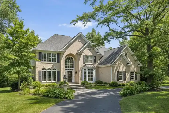 Traditional house plans 4-238 - front exterior, 3,500 sq ft, 5 bed, 4 bath house plans | Monster House Plans