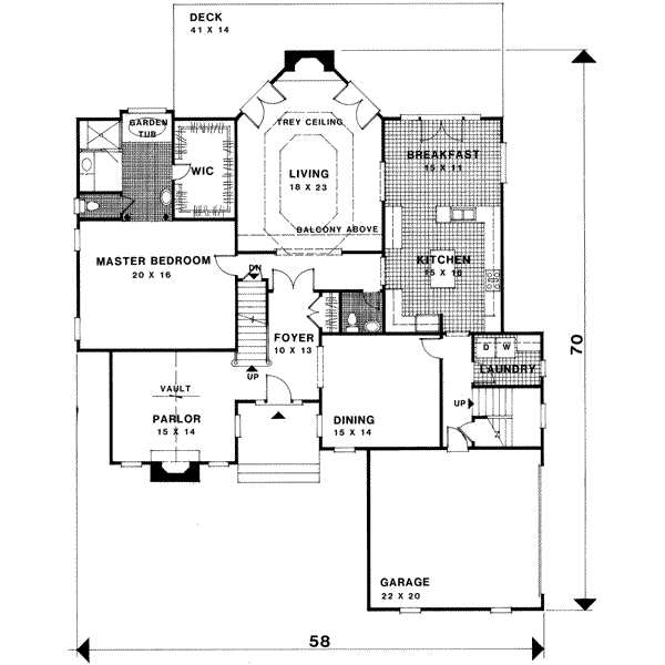 Main Floor Plan: 4-240