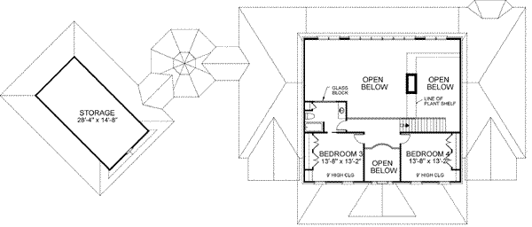 Upper/Second Floor Plan: 4-241