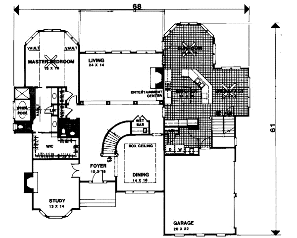 Main Floor Plan: 4-244