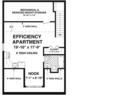 Upper/Second Floor Plan:4-265