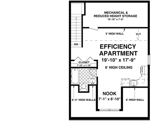 Upper/Second Floor Plan: 4-266