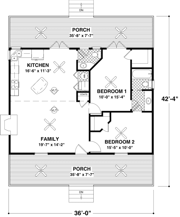 Main Floor Plan: 4-268