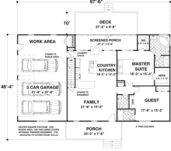 Main Floor Plan: 4-276