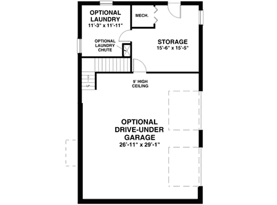 Lower Floor Plan: 4-281