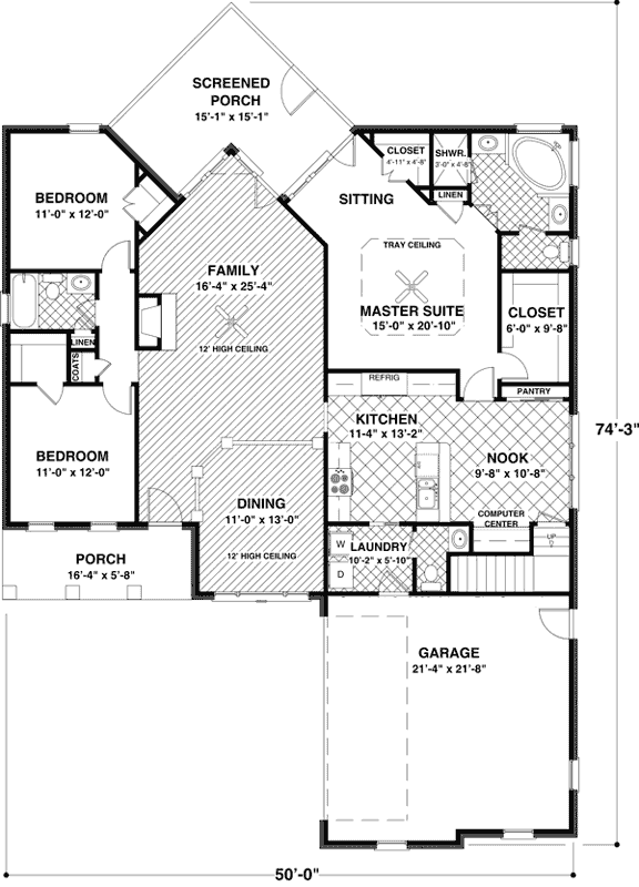 Main Floor Plan: 4-286