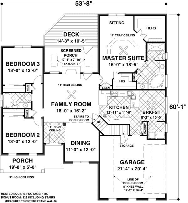 Main Floor Plan: 4-288
