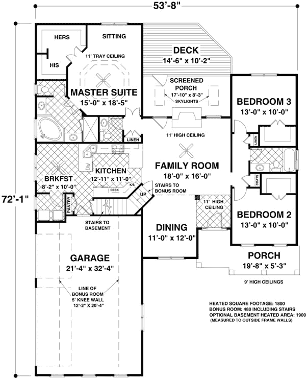 Main Floor Plan: 4-289