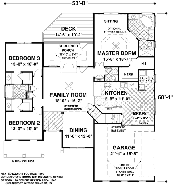 Main Floor Plan: 4-291