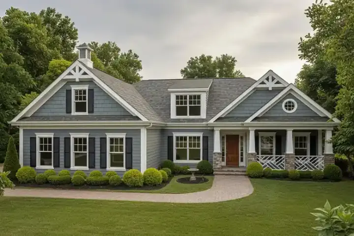 Craftsman house plans 4-294 - front exterior, 1,800 sq ft, 3 bed, 2 bath house plans | Monster House Plans
