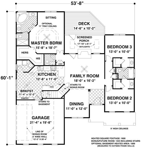 Main Floor Plan: 4-294