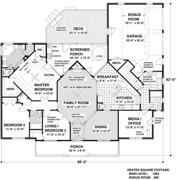 Main Floor Plan: 4-296