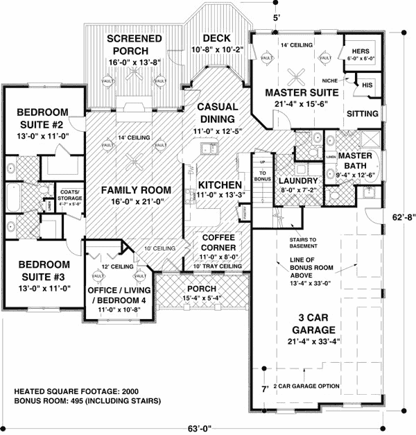 Main Floor Plan: 4-301