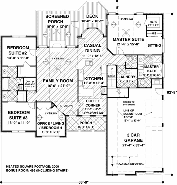 Main Floor Plan: 4-302