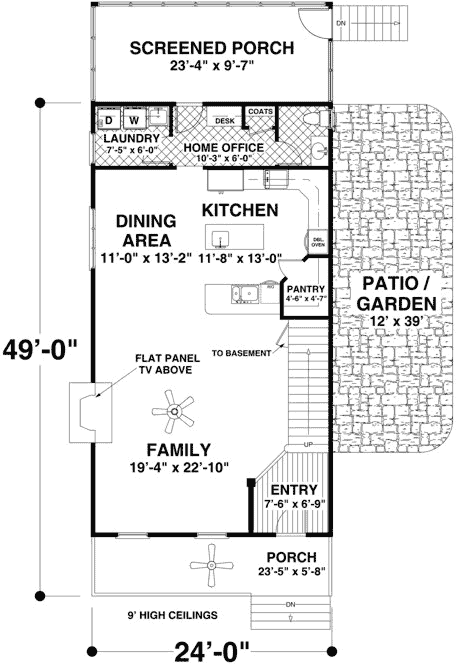 Main Floor Plan: 4-306