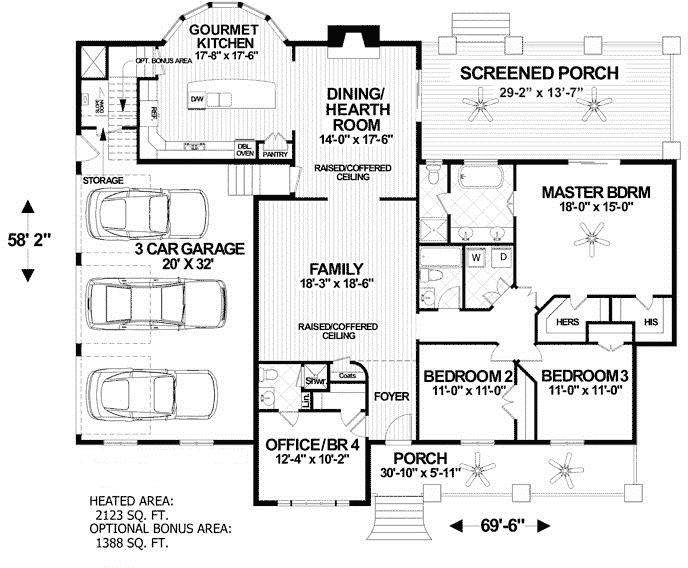Main Floor Plan: 4-309