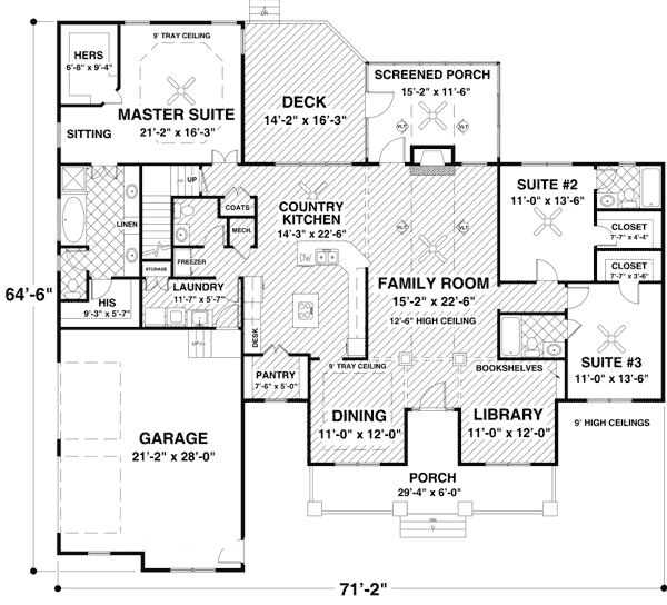 Main Floor Plan: 4-310