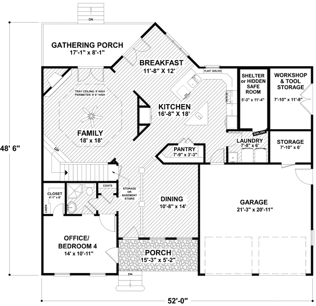 Main Floor Plan: 4-315