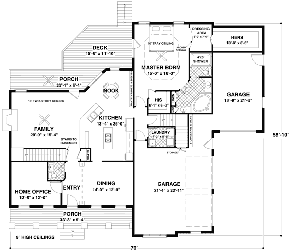 Main Floor Plan: 4-316