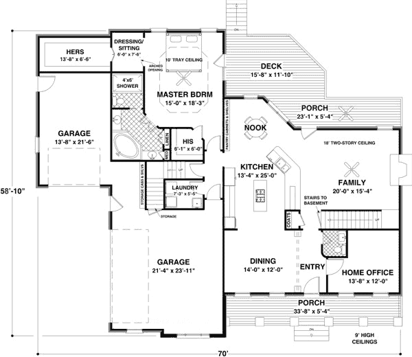Main Floor Plan: 4-317