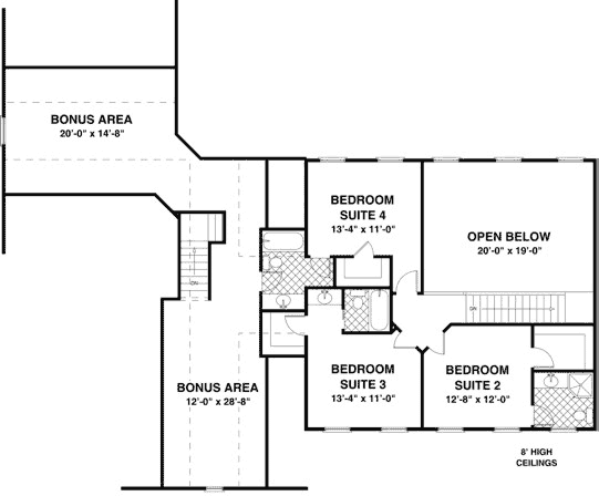 Upper/Second Floor Plan: 4-317