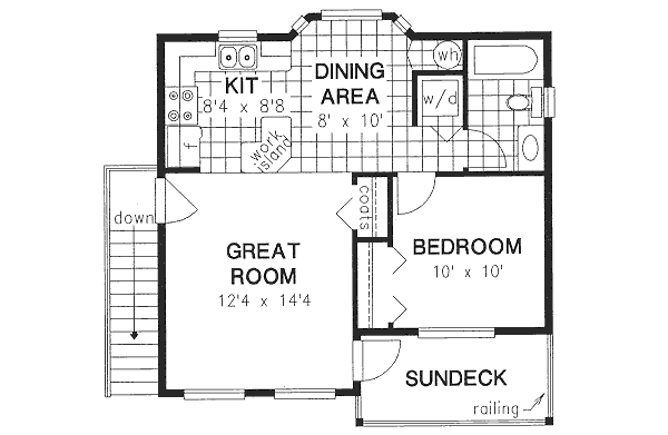 Upper/Second Floor Plan: 40-111
