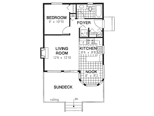 Main Floor Plan: 40-112