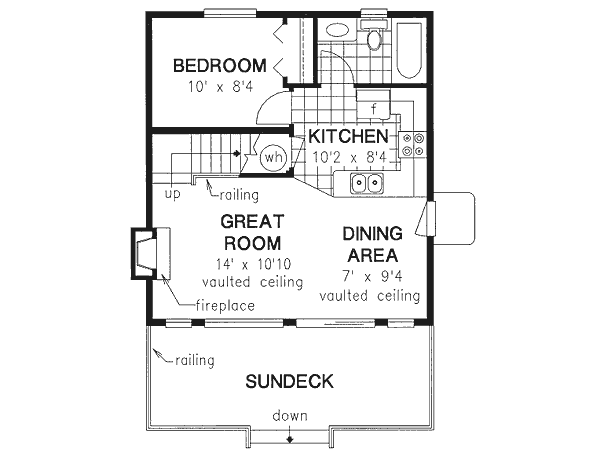 Main Floor Plan: 40-116