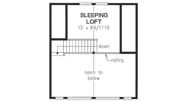 Upper/Second Floor Plan: 40-116