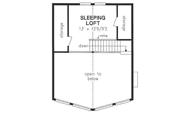 Upper/Second Floor Plan: 40-123