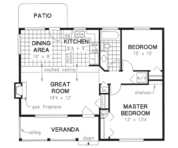 Main Floor Plan: 40-127