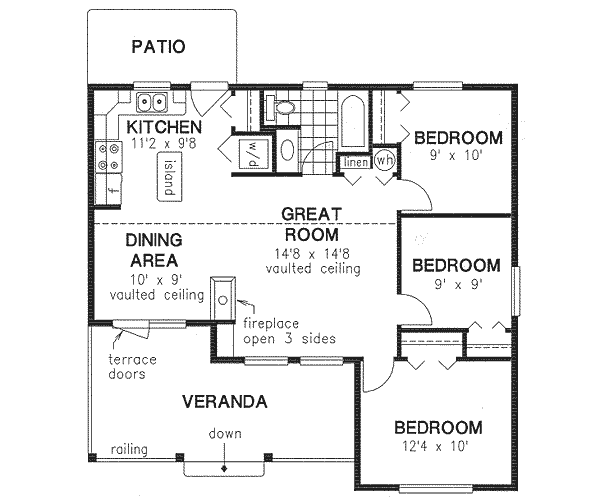 Main Floor Plan: 40-130