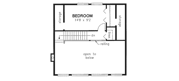 Upper/Second Floor Plan: 40-131