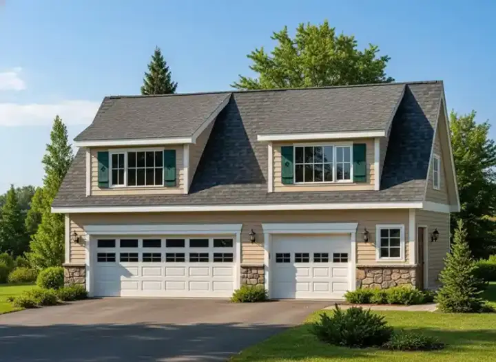 Bungalow house plans 40-133 - front exterior, 928 sq ft, 2 bed, 1 bath house plans | Monster House Plans