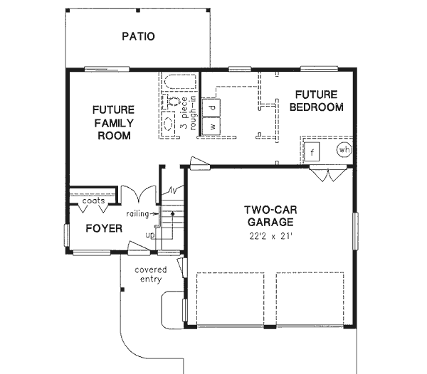 Main Floor Plan: 40-136