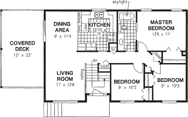 Main Floor Plan: 40-142