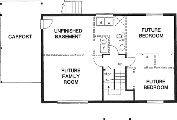 Lower Floor Plan: 40-144