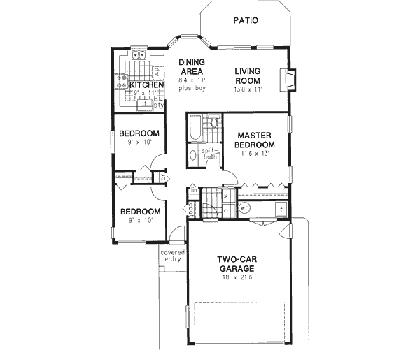 Main Floor Plan: 40-145