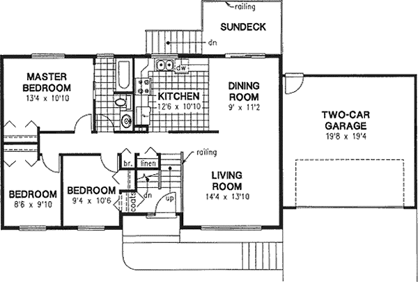 Main Floor Plan: 40-148