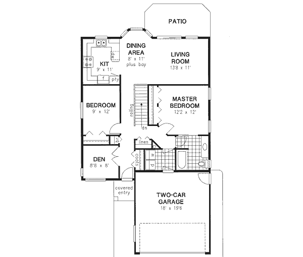 Main Floor Plan: 40-150