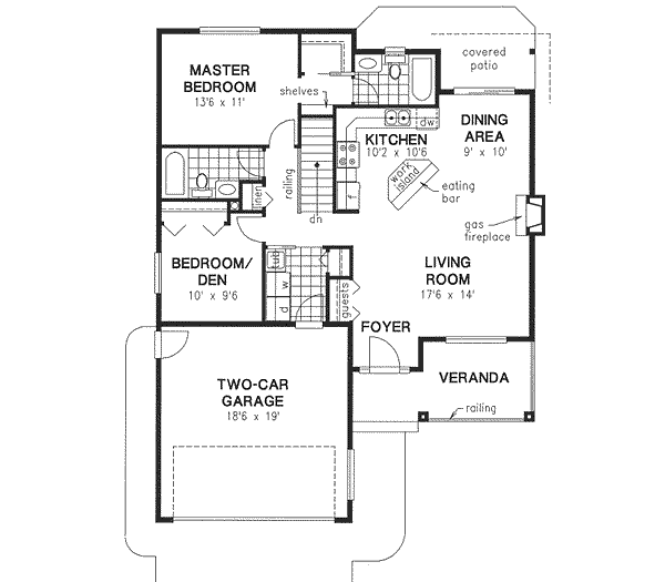 Main Floor Plan: 40-151