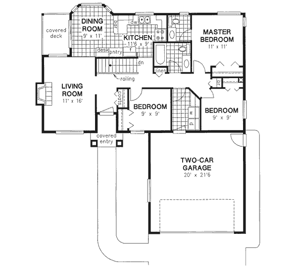 Main Floor Plan: 40-153