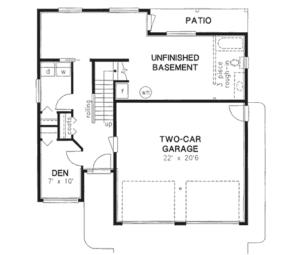 Main Floor Plan: 40-154