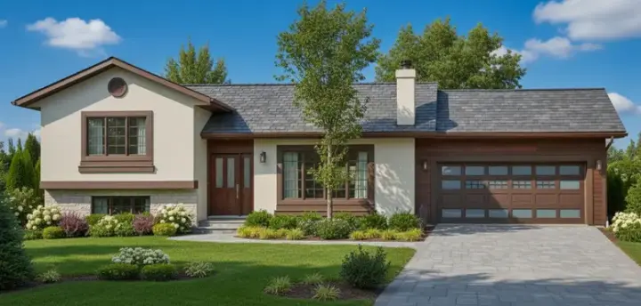 Southwest house plans 40-156 - front exterior, 1,089 sq ft, 2 bed, 1 bath house plans | Monster House Plans