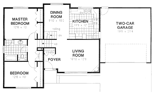 Main Floor Plan: 40-156