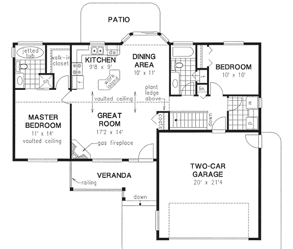 Main Floor Plan: 40-157