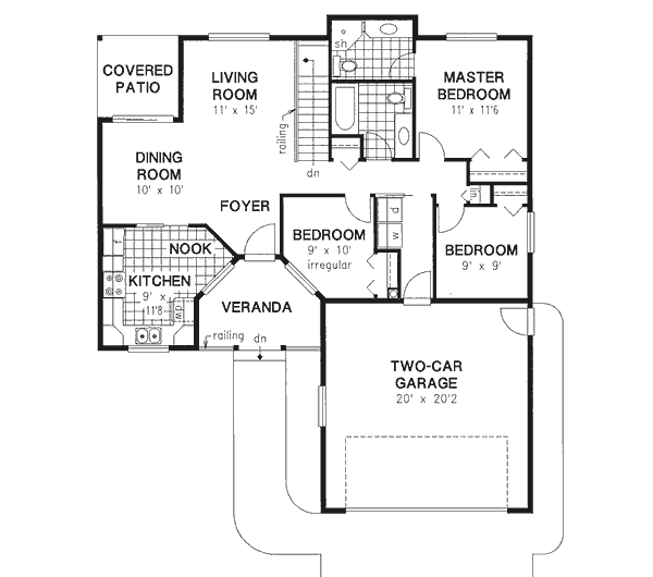 Main Floor Plan: 40-159